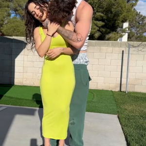 Green Dress Sex Video