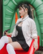 “Slide of Temptation.” ~@scorpihoe_thea  ~socials-fb-ig-yt-tikt0k-pinterest-xallure gaze portr...jpg