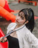 “Slide of Temptation.” ~@scorpihoe_thea  ~socials-fb-ig-yt-tikt0k-pinterest-xallure gaze portr...jpg