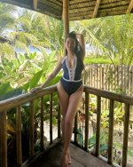 Wearing my favorite bikini again, cuz why not 💁🏻_♀️👙💙🐚🥥 (4).jpg