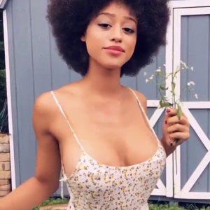 StormiMaya–Model Beauty Ebony Nudes